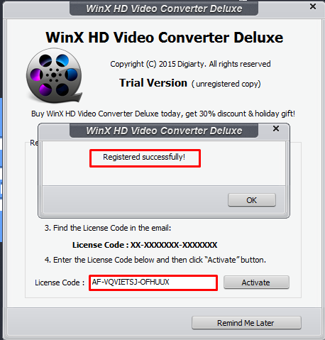 WinX HD Video Converter Deluxe 5.18.1.342 free instal